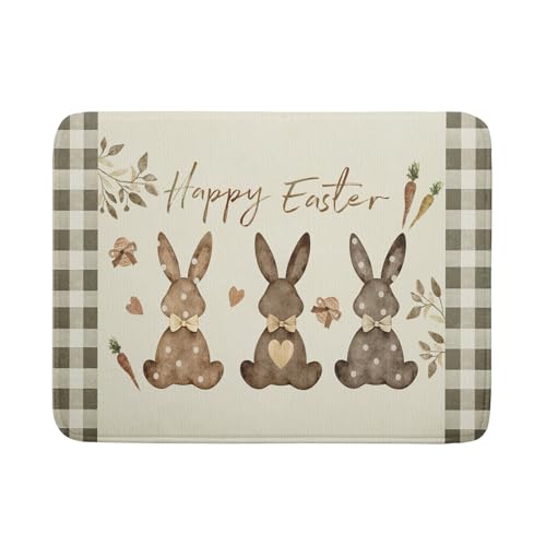 Happy Easter Dish Drying Mat for Countertop