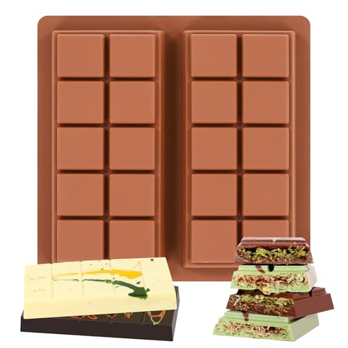 Dubai Chocolate Molds 1 Inch Deep