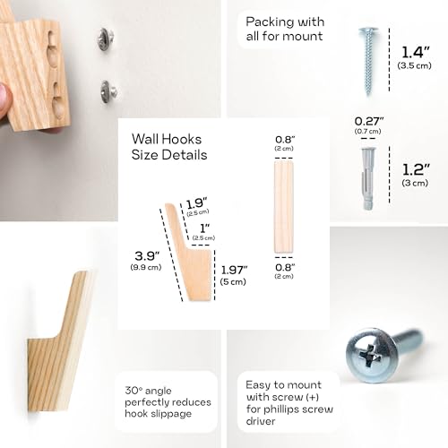 Wall Hooks Set of 4 (4 Count)
