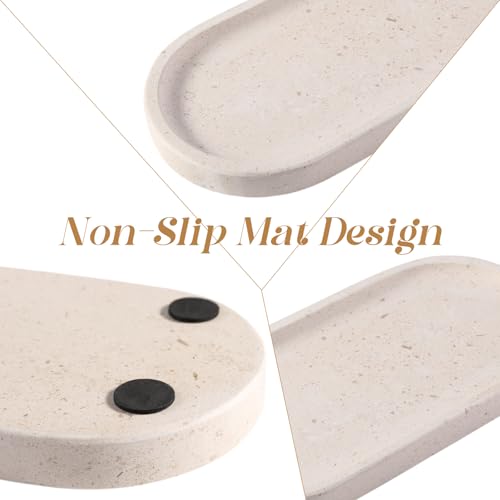 Natural Marble Tray for Bathroom