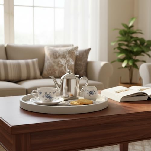 25 Inch Round Ottoman Tray
