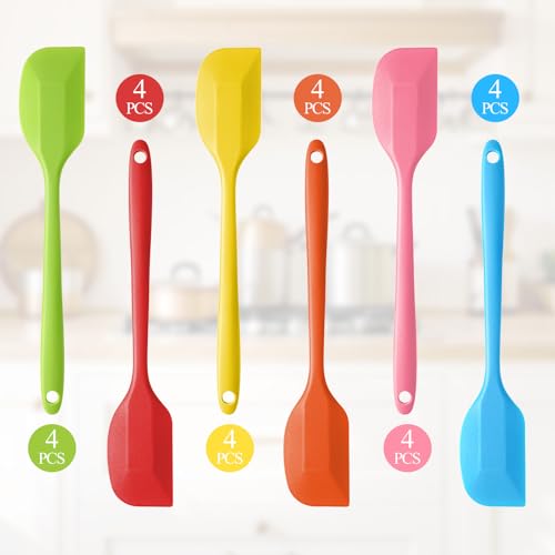 24 Pieces Small Silicone Spatulas (24 Count)