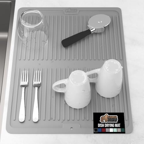 Patented BPA Free Silicone Dish Drying Mat