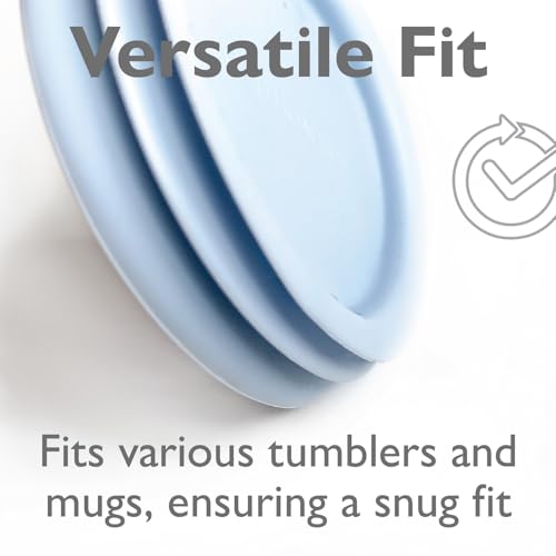 Reusable Silicone Lid for Coffee Cups and Mugs