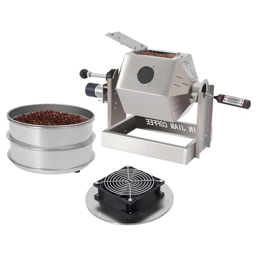Coffee Bean Roaster with Coffee Bean Cooler