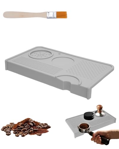 Upgraded Silicone Tamping Mat & Brush