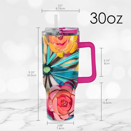 18 8 Stainless Steel Insulated Water Tumbler with Straw