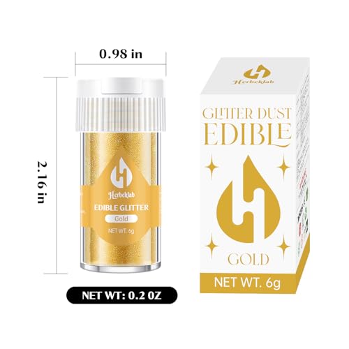 Gold Edible Glitter