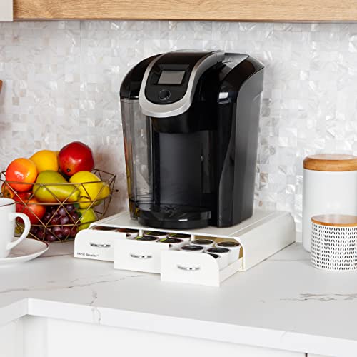 Single Serve Coffee Pod Organizer with 3 Drawers