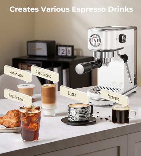 Espresso Machine with Milk Frother