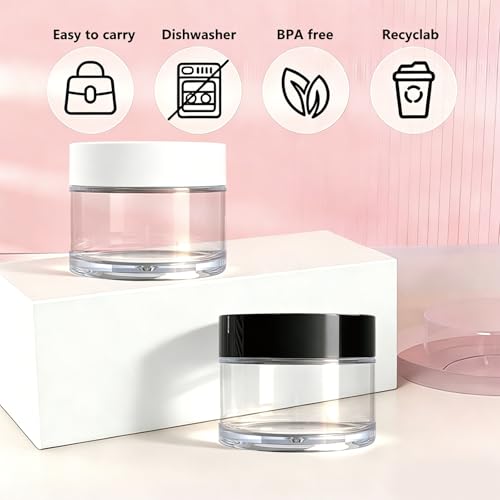 4 Pack 1 oz Travel Size Containers Leak (4 Count)