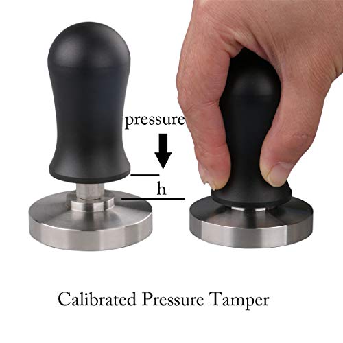 Calibrated Tamper Pressure 53mm for Coffee and Espresso (60 Count)