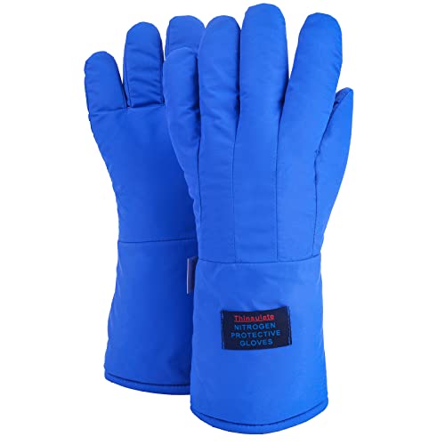 Cryogenic Gloves Low Temperature LN2 Liquid Nitrogen Protective Gloves Cold Storage Safety Frozen Gloves