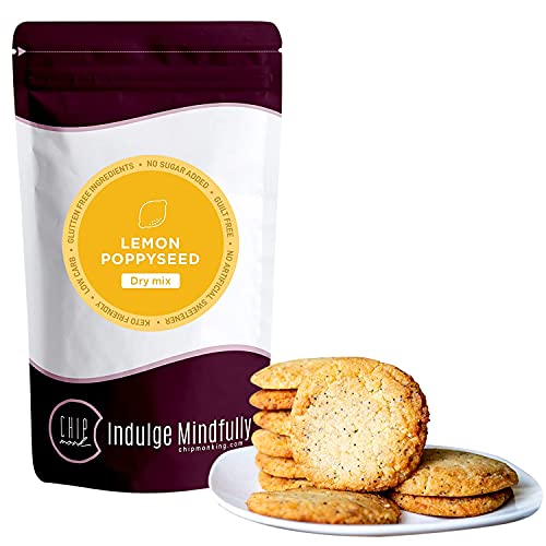 Lemon Poppyseed Keto Cookie Mix Low Carb Gluten