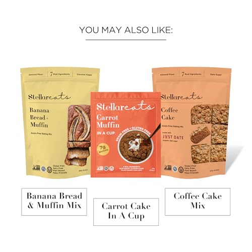 Grain Free Carrot Cake & Muffin Baking Mix (12.2 Ounce)