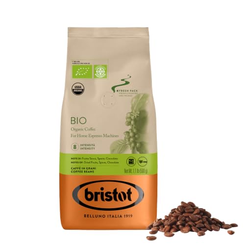 Bio Organic Italian Espresso Beans (17.6 Ounce)