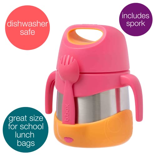 Insulated Food Jar with Spork