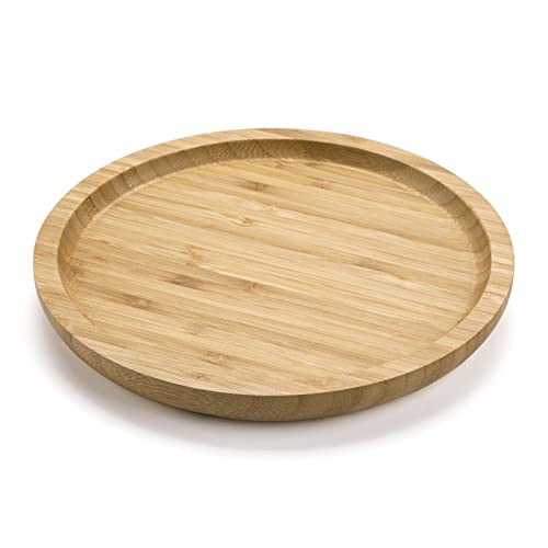 Round Bamboo Tray