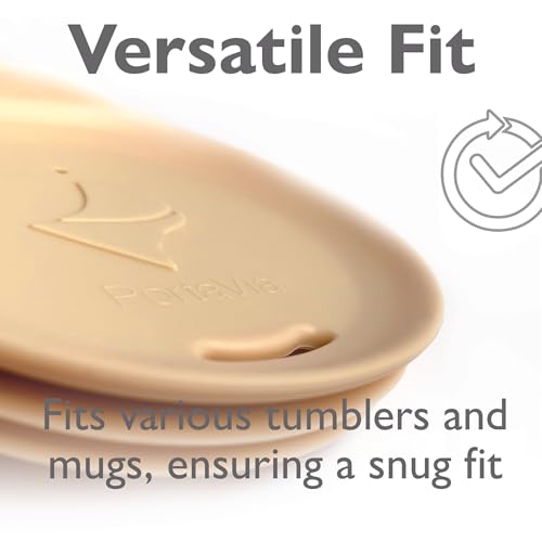 Reusable Silicone Lid for Coffee Cups and Mugs
