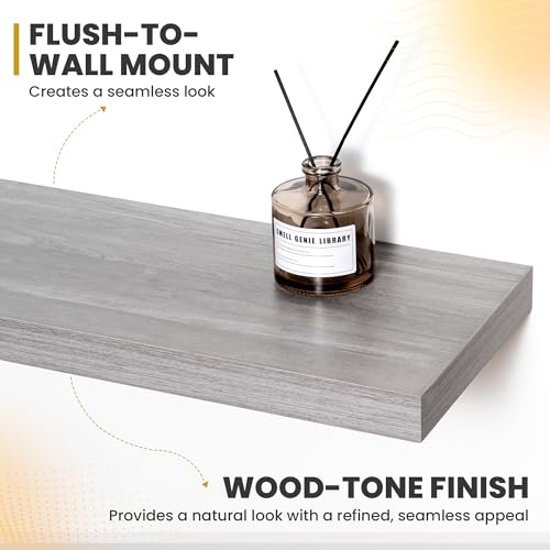 72 Inch Floating Shelves