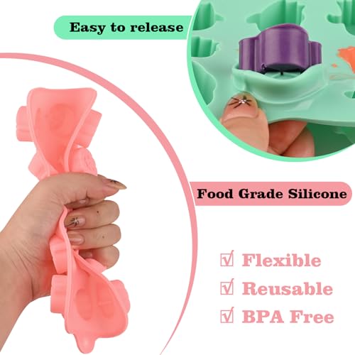 Halloween Candy Chocolate Mold Silicone Ice Cubes Molds