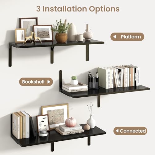 Floating Shelves for Wall (2 Count)