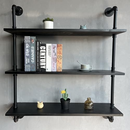 Industrial Pipe Shelf Shelving Bookcase
