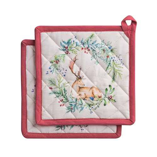 Pot Holders 100% Cotton Potholders (2 Count)