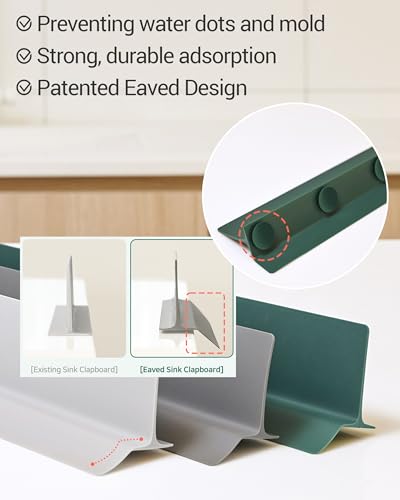 Kitchen Sink Splash Guard 19.7 Inch