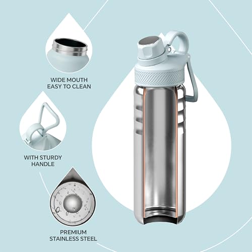 24oz Stainless Insulated Bottle with 2 Leak