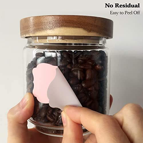 Colored Chalkboard Labels for Food Containers 168pcs