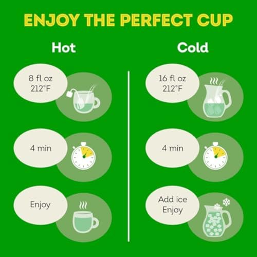 Peach Green Tea Bags (120 Count)