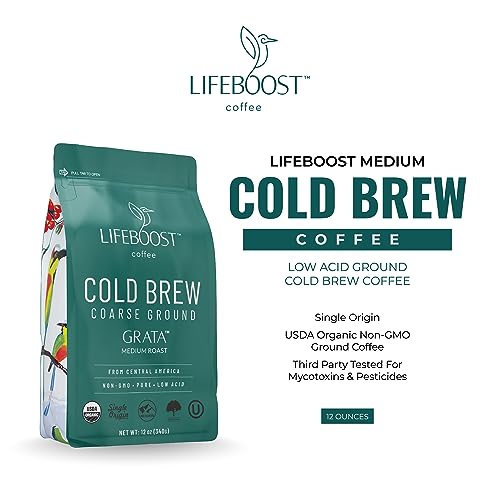 Low Acid Cold Brew Coffee (12 Ounce)