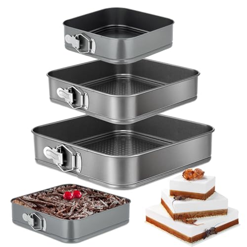 Springform Cake Pan Set of 3