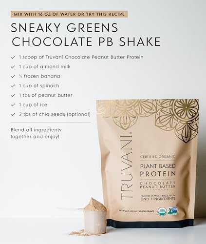 Organic Plant Based Protein Powder (20 Ounce)