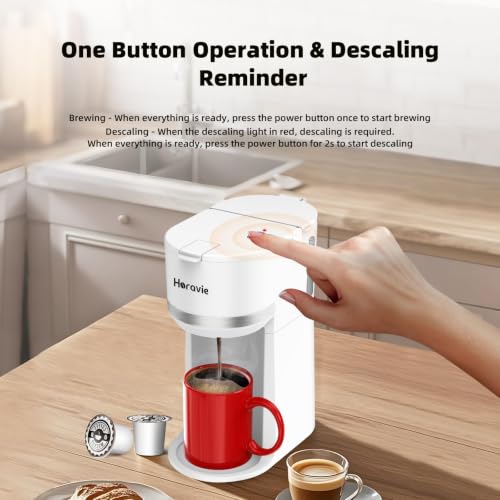 Mini Single Serve Coffee Maker for K