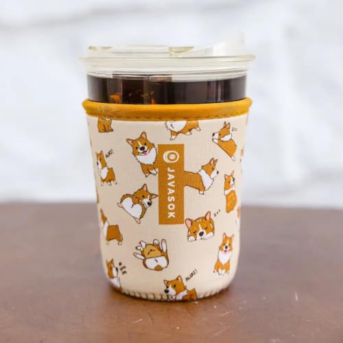 JavaSok Iced Coffee & Cold Soda Insulated Neoprene Cup Sleeve