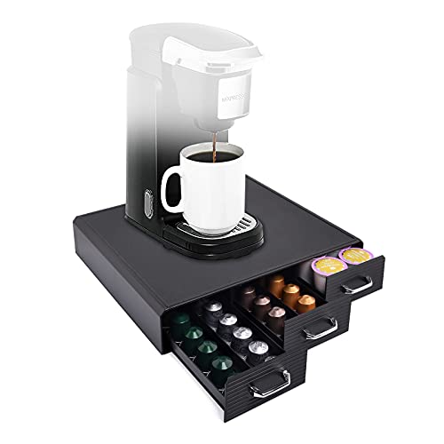 Coffee Pod Storage Drawer Coffee Capsule Organize Drawer Coffee Maker Holder Organizer