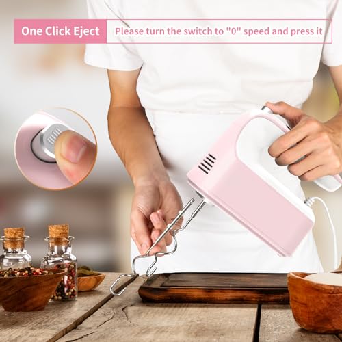 9 Speed Digital Hand Mixer Electric