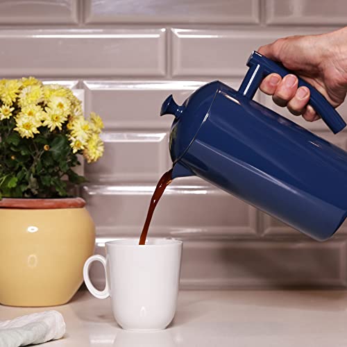 Double Walled Stainless Steel French Press Coffee Maker