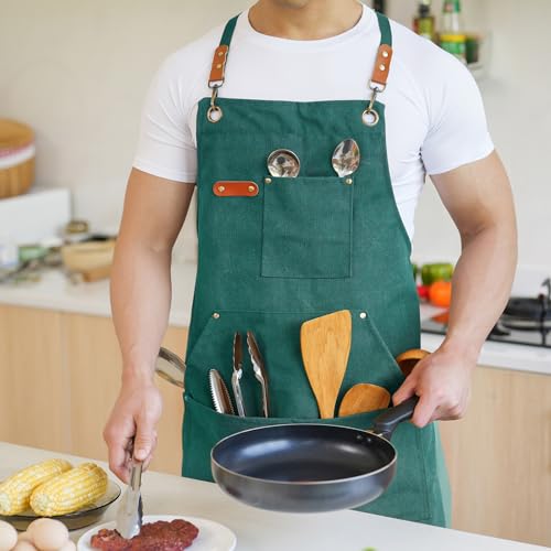 Canvas Aprons for Men Chef Apron