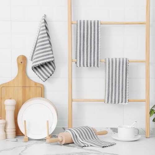 12 Pack Coral Velvet Kitchen Towels (12 Count)