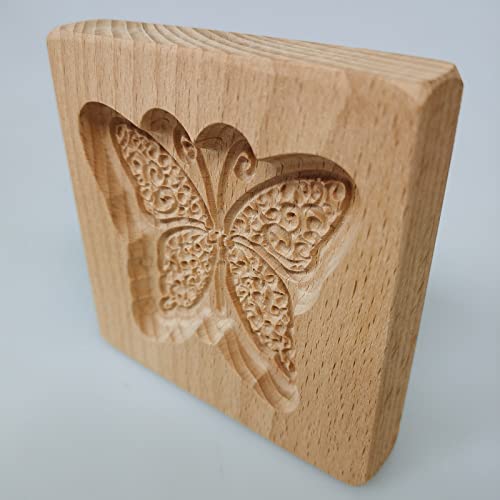 Wooden Cookie Biscuit Mold
