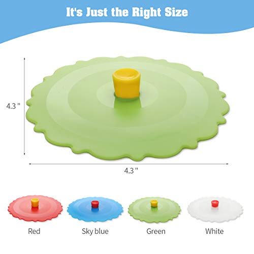 Silicone Cup Covers (4 Count)