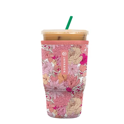 JavaSok Iced Coffee & Cold Soda Insulated Neoprene Cup Sleeve