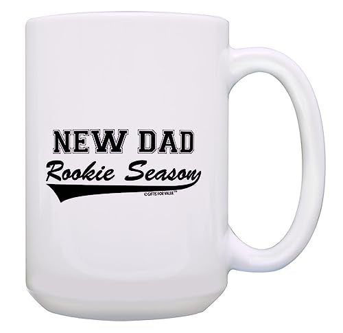 New Dad Rookie Season 15oz Coffee Mug