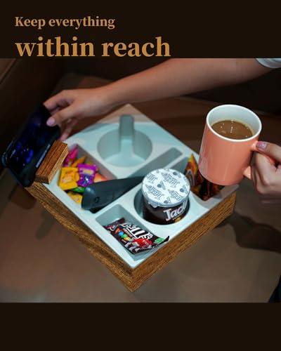 Couch Cup Holder Tray