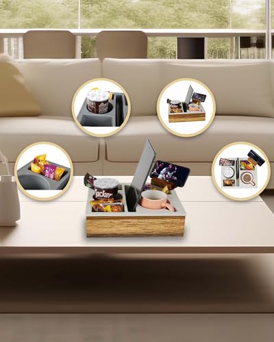 Couch Cup Holder Tray