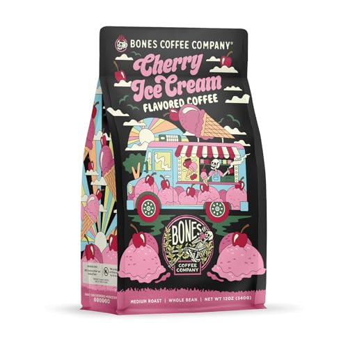 Cherry Ice Cream Flavored Coffee (12 Ounce)
