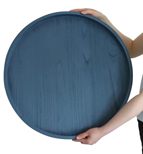 Round Ottoman Table Tray Round